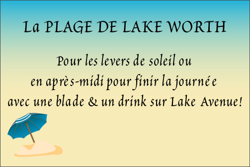 Plage de Lake Worth